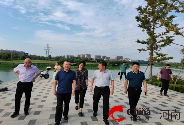 河南省生态环境厅专家组到遂平县调研“美丽河湖”创建工作