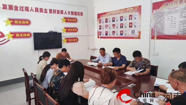 ​汝南县东官庄镇组织人大代表开展民生实事项目视察活动