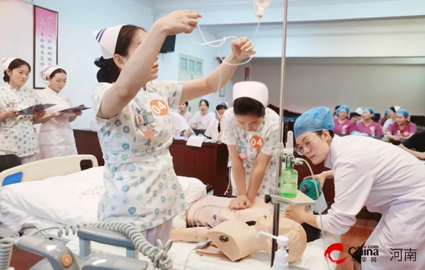 以赛促练 比学赶超——西平县妇幼保健院举办高质量心肺复苏技能竞赛
