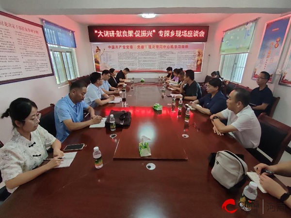 ​西平县委办到专探乡开展“大调研·献良策·促振兴”活动
