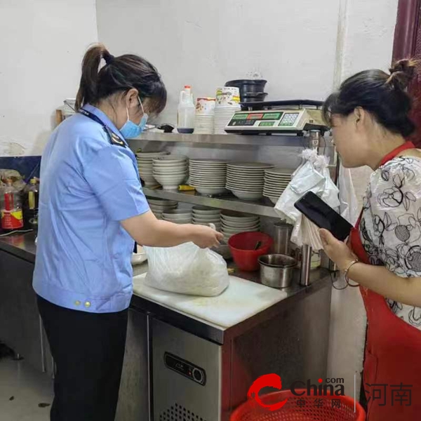 河南省汝南县市场监管局持续开展夏季食品安全整治百日行动