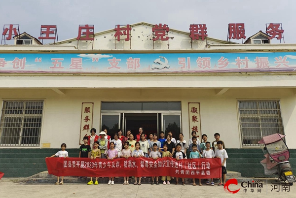 ​西平县二郎镇开展青少年心理健康服务进村（社区）暨防溺水宣传活动