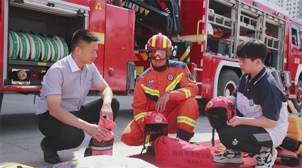 河南柘城：消防知识进校园 上好“开学第一课”