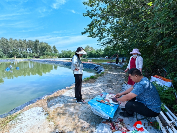 ​河南省农业农村厅水产局到西平县开展水产品质量例行抽检工作
