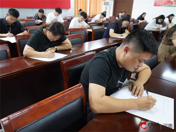 ​【以考促学】西平县人民法院组织开展民事审判条线辅助人员业务能力测试